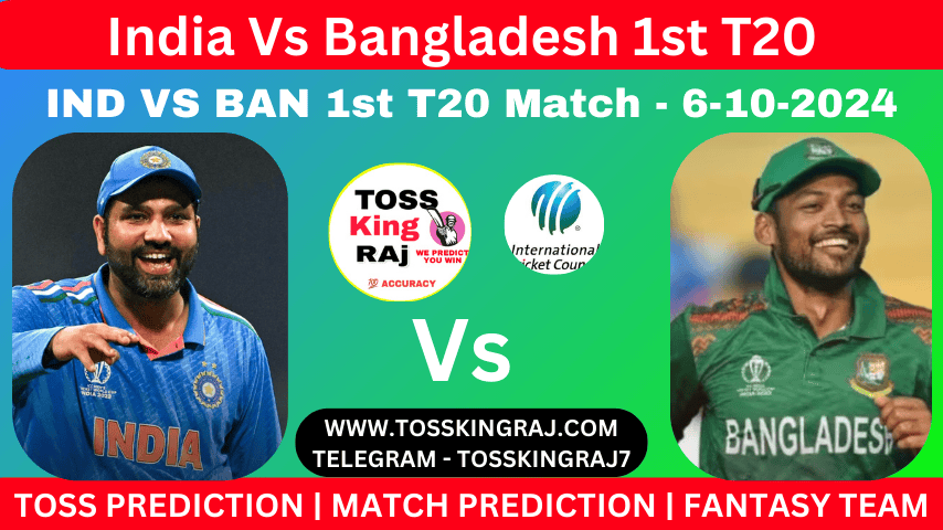 IND Vs BAN Toss & Match Winner Prediction, Cricket Betting Tips, 1st T20 Match India Vs Bangladesh