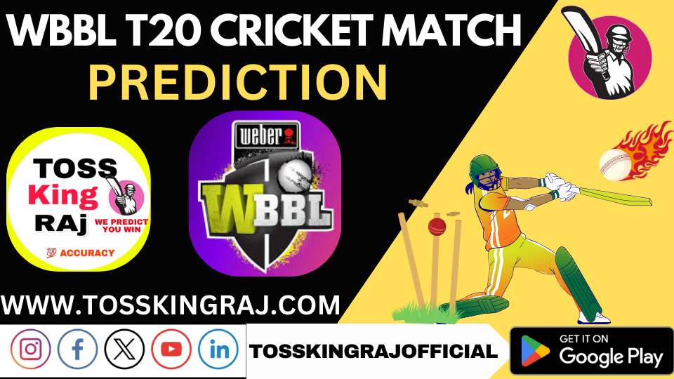 Today’s WBBL 2024 Match Prediction and Betting Tips are here. Who will win? Check out our WBBL T20 Prediction