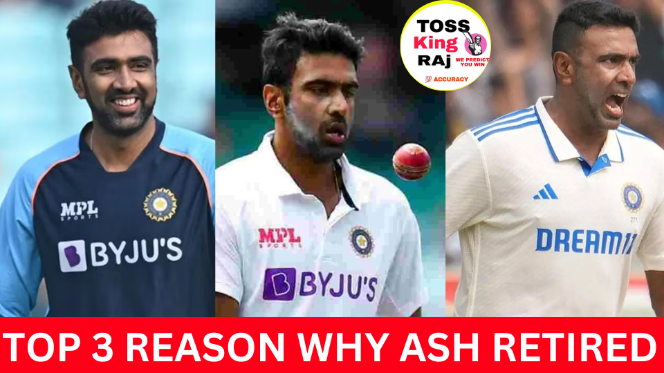 Top 3 Reasons Why Ashwin Retired Before Breaking Kumble's Record Of 619 Wickets For India