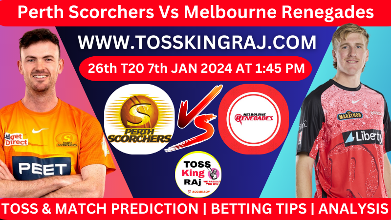 PS Vs MLR 26th BBL T20 Toss and Match Prediction Today 2024