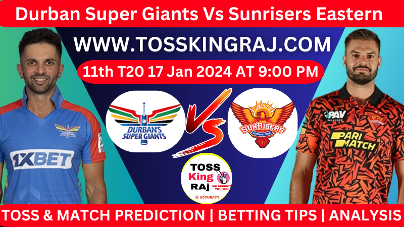 JSK Vs PC 11th SA T20 Toss and Match Prediction Today 2024