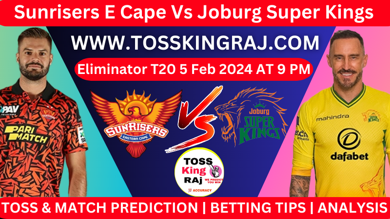 SEC Vs JSK Eliminator SA T20 Toss and Match Prediction Today 2025